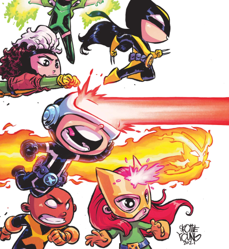Especially Skottie Young’s variant (image from his X-Men (2021) variant cover).